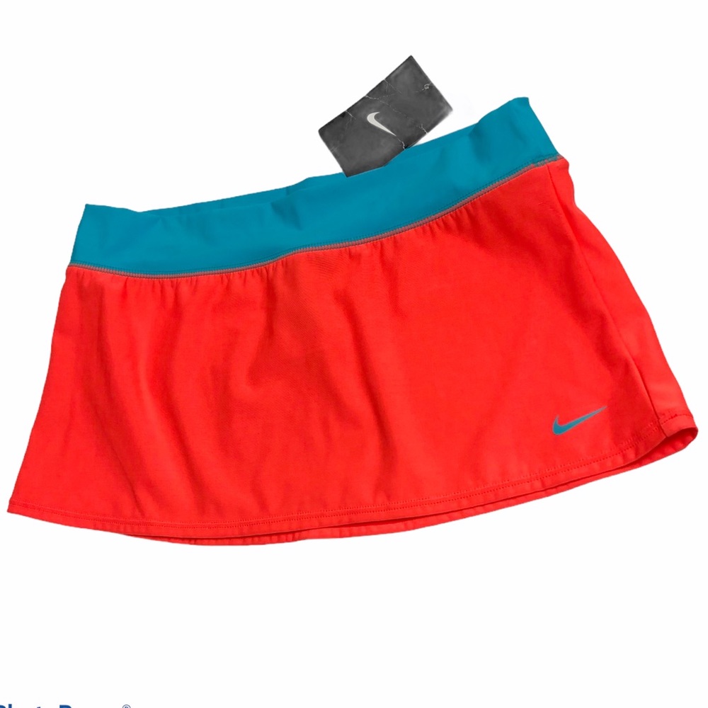 Nike Big Kid Girls Solid Swim Skirt Cover Up